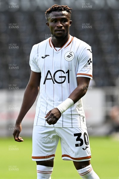 010826 - Swansea City v CD Leganes - Preseason Friendly - Jospeh Opoku of Swansea City