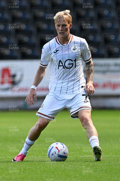 010826 - Swansea City v CD Leganes - Preseason Friendly - Melker Widell of Swansea City