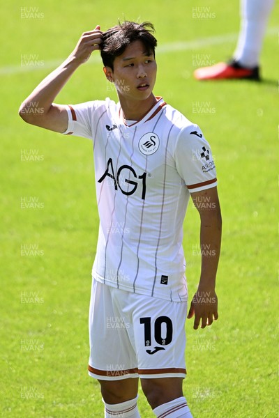 010826 - Swansea City v CD Leganes - Preseason Friendly - Eom Ji-Sung of Swansea City