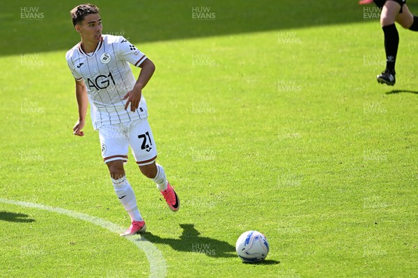 010826 - Swansea City v CD Leganes - Preseason Friendly - Leo Walta of Swansea City