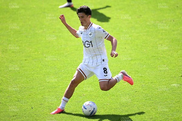 010826 - Swansea City v CD Leganes - Preseason Friendly - Elijah Just of Swansea City