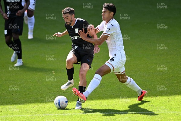 010826 - Swansea City v CD Leganes - Preseason Friendly - Marko Stamenic of Swansea City
