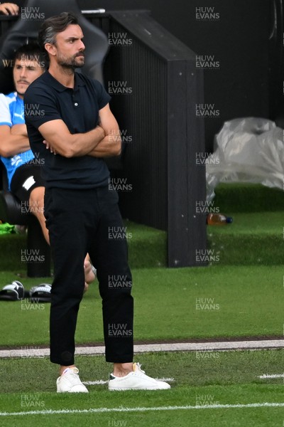 010826 - Swansea City v CD Leganes - Preseason Friendly - Leganes Manager, Ruben Albes