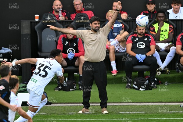 010826 - Swansea City v CD Leganes - Preseason Friendly - Vitor Matos, Swansea Head Coach