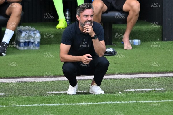 010826 - Swansea City v CD Leganes - Preseason Friendly - Leganes Manager, Ruben Albes