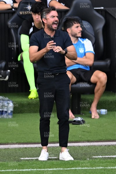010826 - Swansea City v CD Leganes - Preseason Friendly - Leganes Manager, Ruben Albes