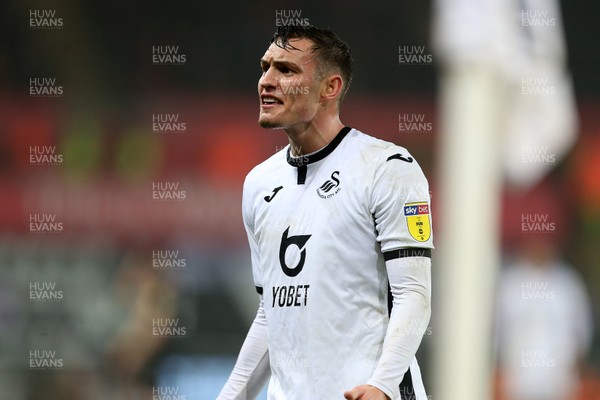 020120 - Swansea City v Charlton Athletic - SkyBet Championship - Connor Roberts of Swansea City