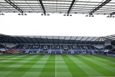 020526 - Swansea City v Charlton Athletic - Sky Bet Championship - A general view of the Swanseacom Stadium