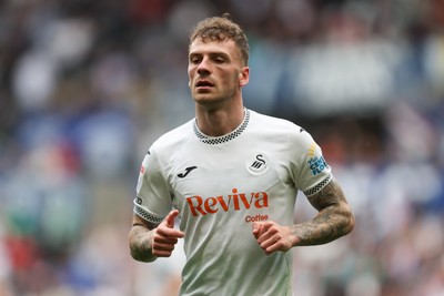 020526 - Swansea City v Charlton Athletic - Sky Bet Championship - Josh Tymon of Swansea City in action