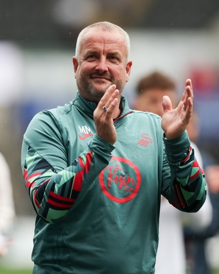 020526 - Swansea City v Charlton Athletic - Sky Bet Championship - Martyn Margetson Goalkeeping Coach of Swansea City at full time