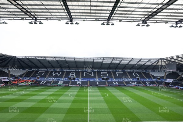 020526 - Swansea City v Charlton Athletic - Sky Bet Championship - A general view of the Swanseacom Stadium