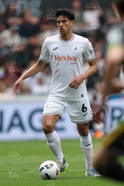 020526 - Swansea City v Charlton Athletic - Sky Bet Championship - Marko Stamenic of Swansea City attacks