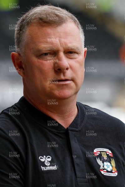 190823 - Swansea City v Coventry City - Sky Bet Championship - Coventry City Manager Mark Robins before today's game
