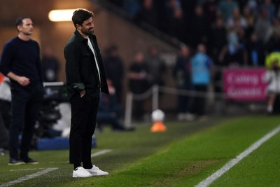 210326 - Swansea City v Coventry City - Sky Bet Championship - Vitor Matos, Swansea Head Coach at full time