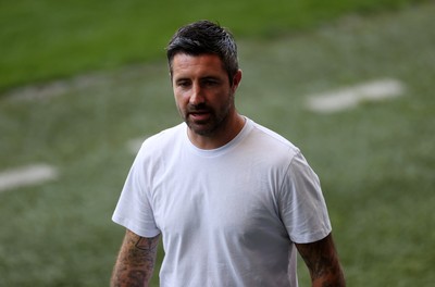 120825 - Swansea City v Crawley Town, Carabao Cup - Swansea City Manager Alan Sheehan 