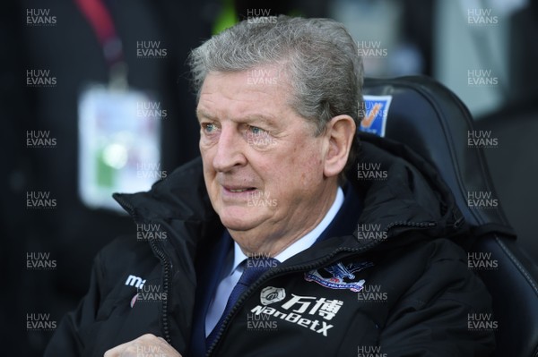 231217 - Swansea City v Crystal Palace - Premier League - Crystal Palace manager Roy Hodgson