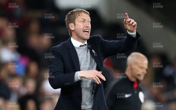 010519 - Swansea City v Derby County - SkyBet Championship - Swansea City Manager Graham Potter
