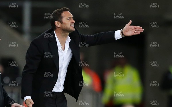 010519 - Swansea City v Derby County - SkyBet Championship - Derby County Manager Frank Lampard