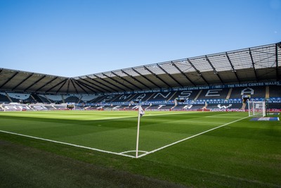 050425 - Swansea City v Derby County - Sky Bet Championship - A general view of Swanseacom Stadium