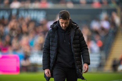050425 - Swansea City v Derby County - Sky Bet Championship - Alan Sheehan caretaker head coach of Swansea City