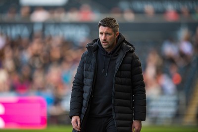 050425 - Swansea City v Derby County - Sky Bet Championship - Alan Sheehan caretaker head coach of Swansea City