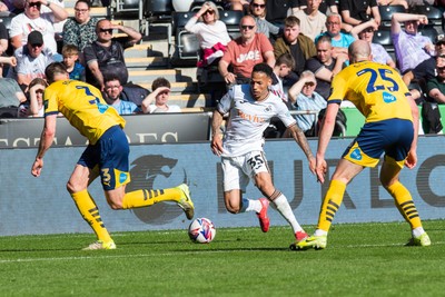 050425 - Swansea City v Derby County - Sky Bet Championship - Ronald Pereira Martin of Swansea City