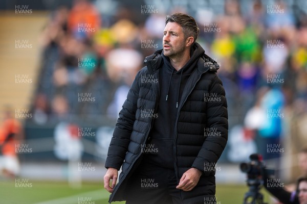 050425 - Swansea City v Derby County - Sky Bet Championship - Alan Sheehan caretaker head coach of Swansea City