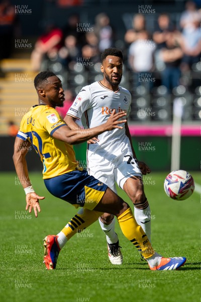 050425 - Swansea City v Derby County - Sky Bet Championship - Cyrus Christie of Swansea City