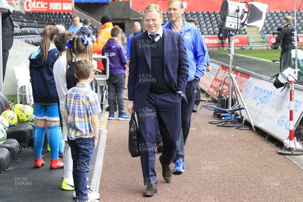 060517 - Swansea City v Everton, Premier League - Everton Manager Ronald Koeman arrives at Liberty Stadium