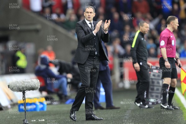 060517 - Swansea City v Everton, Premier League - Swansea City Manager Paul Clement during the match