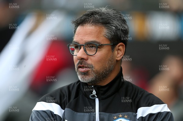 141017 - Swansea City v Huddersfield Town - Premier League - David Wagner, Manager of Huddersfield Town