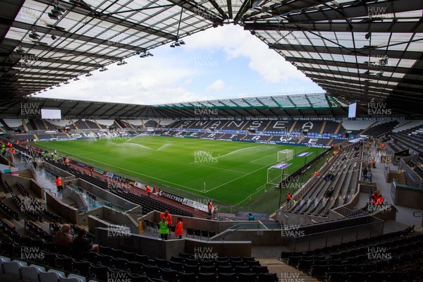 130925 - Swansea City v Hull City - Sky Bet Championship - General view inside swanseacom stadium before the match