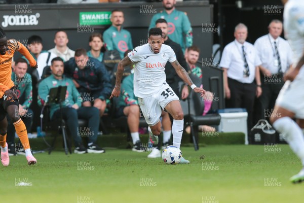 130925 - Swansea City v Hull City - Sky Bet Championship - Ronald Pereira Martin of Swansea City