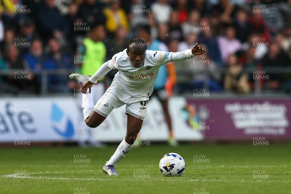 130925 - Swansea City v Hull City - Sky Bet Championship - Malick Yalcouye of Swansea City
