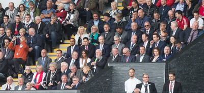 200816 - Swansea City v Hull City, Premier League - The Directors box at the Swansea City Stadium