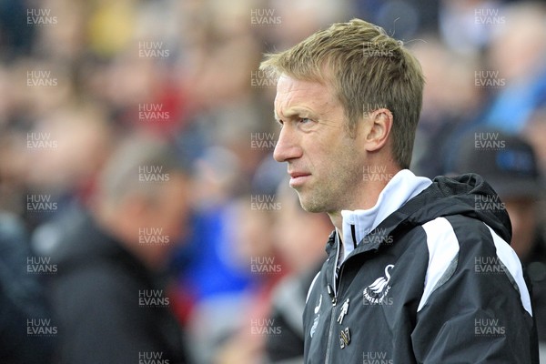061018 - Swansea City v Ipswich Town, EFL Championship - Swansea City Manager Graham Potter before the match