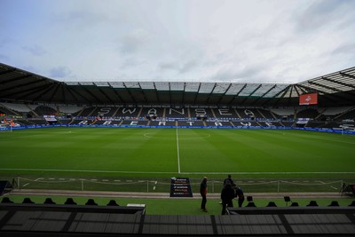 041025 - Swansea City v Leicester City - Sky Bet Championship - General view inside the Swanseacom Stadium