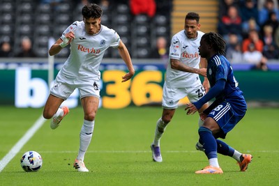 041025 - Swansea City v Leicester City - Sky Bet Championship - Marko Stamenić of Swansea City