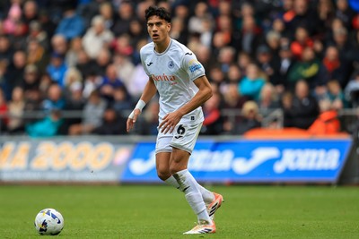 041025 - Swansea City v Leicester City - Sky Bet Championship - Marko Stamenić of Swansea City
