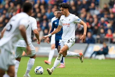 041025 - Swansea City v Leicester City - Sky Bet Championship - Marko Stamenić of Swansea City
