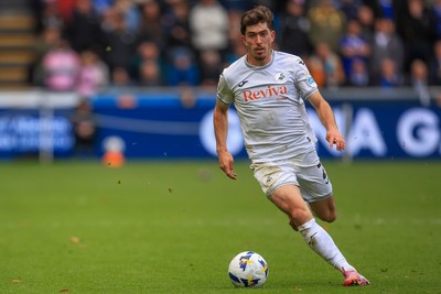 041025 - Swansea City v Leicester City - Sky Bet Championship - Josh Key of Swansea City