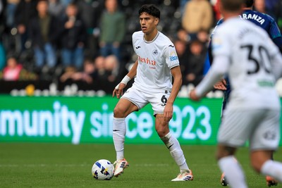 041025 - Swansea City v Leicester City - Sky Bet Championship - Marko Stamenić of Swansea City