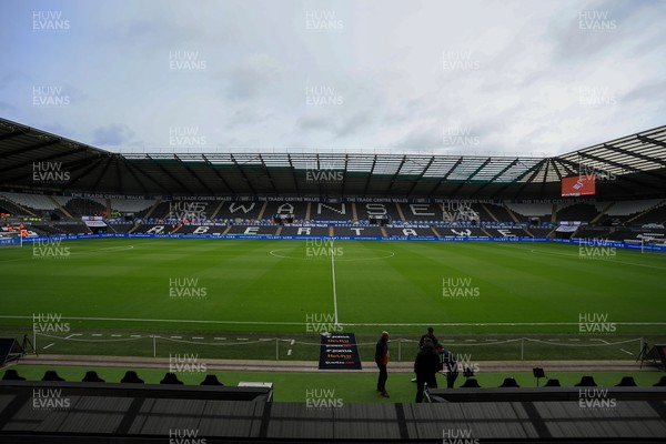 041025 - Swansea City v Leicester City - Sky Bet Championship - General view inside the Swanseacom Stadium