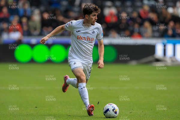 041025 - Swansea City v Leicester City - Sky Bet Championship - Josh Key of Swansea City