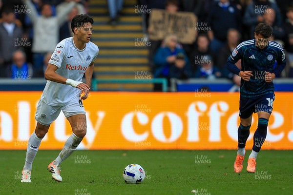 041025 - Swansea City v Leicester City - Sky Bet Championship - Marko Stamenić of Swansea City