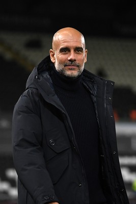 291025 - Swansea City v Manchester City - Carabao Cup Round 4 - Pep Guardiola, Manchester City Manager arrives at the stadium
