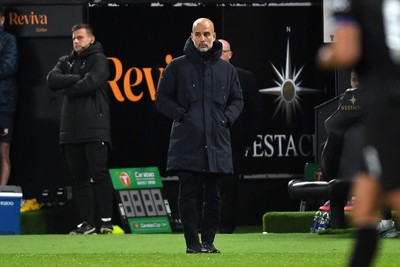 291025 - Swansea City v Manchester City - Carabao Cup Round 4 - Pep Guardiola, Manchester City Manager