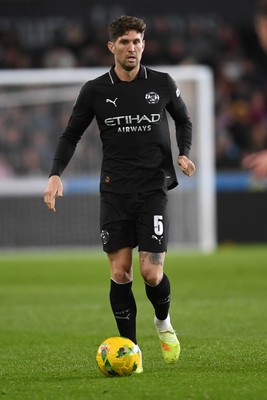 291025 - Swansea City v Manchester City - Carabao Cup Round 4 - John Stones of Manchester City