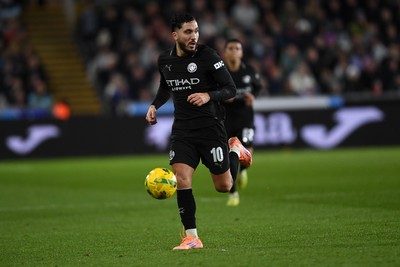 291025 - Swansea City v Manchester City - Carabao Cup Round 4 - Rayan Cherki of Manchester City