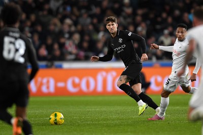 291025 - Swansea City v Manchester City - Carabao Cup Round 4 - John Stones of Manchester City